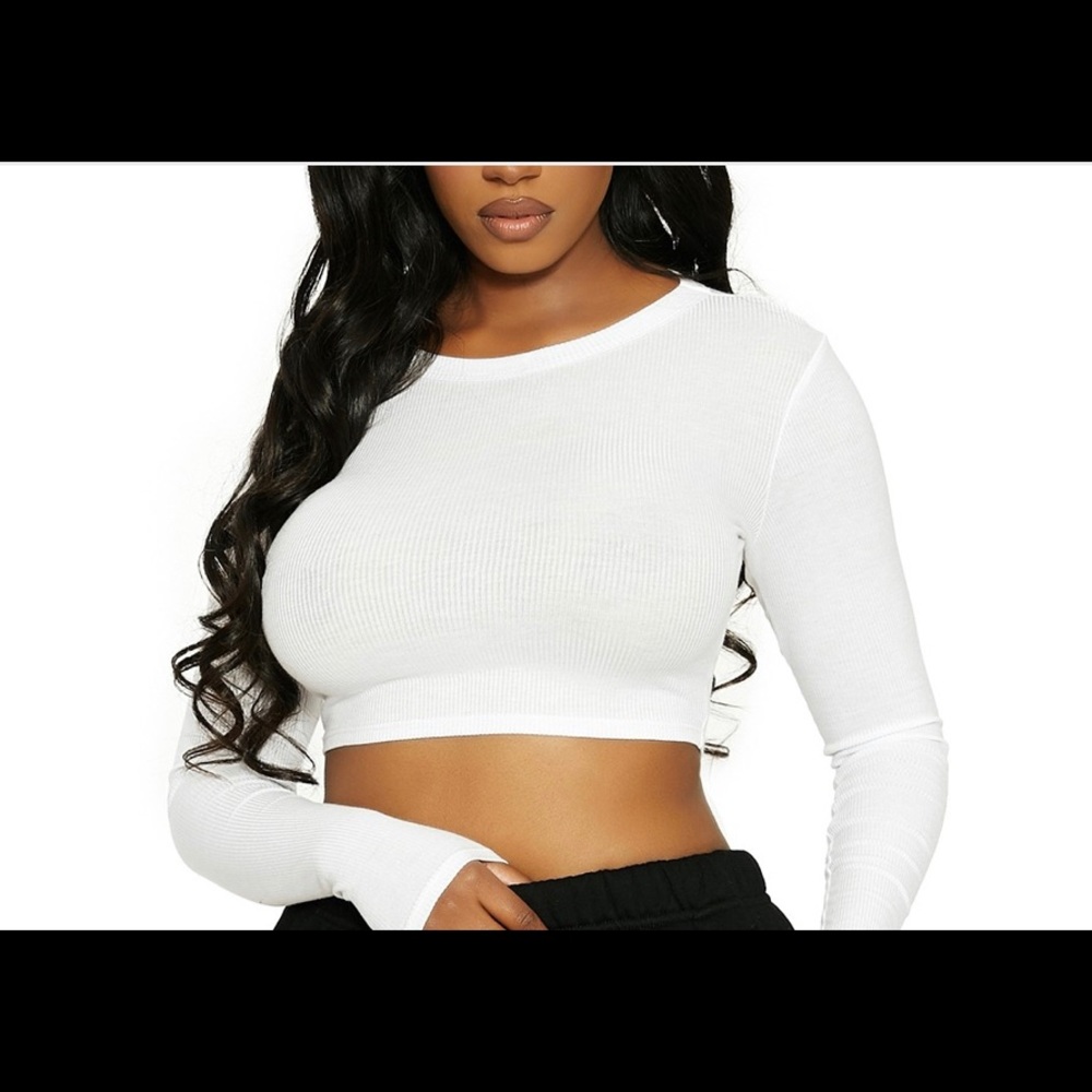 Naked wardrobe LH crop top